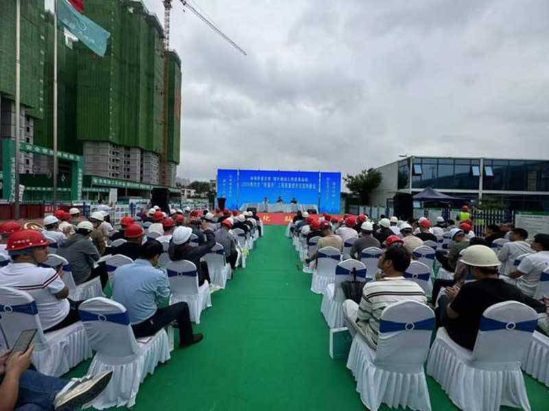 观摩会现场直击：石墨改性水泥基保温板助力焦作市建筑质量提升-1